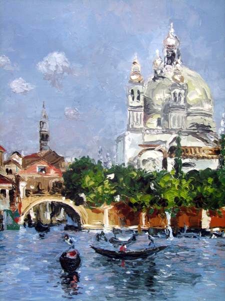Венеция. Холст-масло, 50 x 30 см.